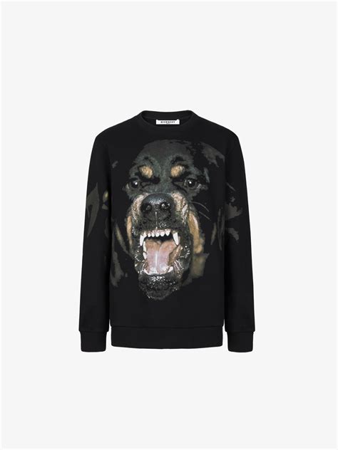 givenchy dog sweatshirt|Givenchy sweatshirt women.